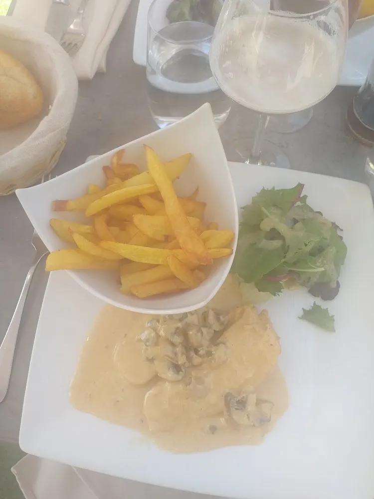 Filet de Poulet À la Crème